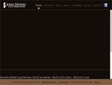 Tablet Screenshot of jdvloghomes.com